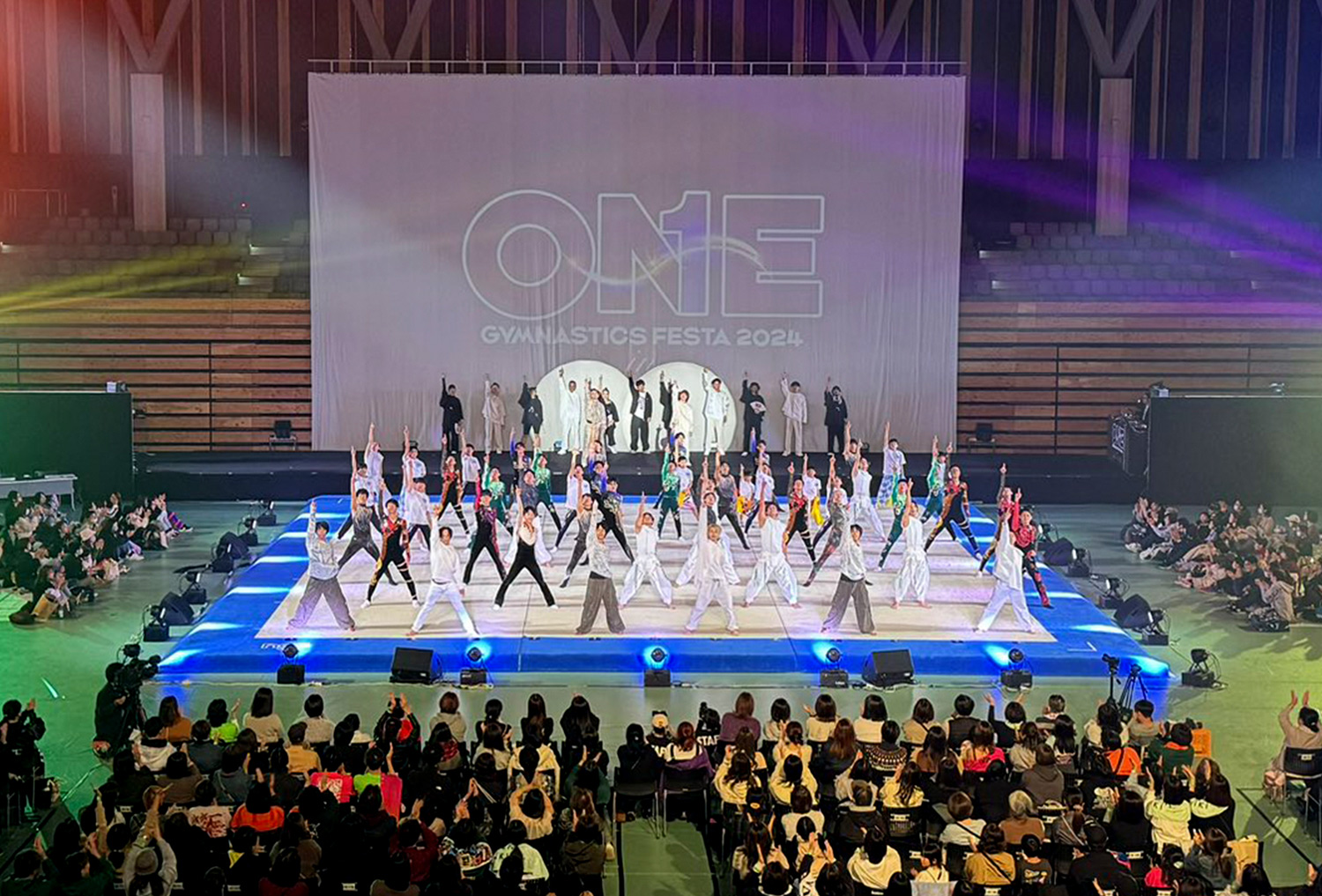 ONE GYMNASTICS LIVE ステージ